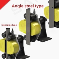 Équipement de sécurité pour élévateur de marchandises Sas20, pince de rail de levage Slt20 avec protection contre la rupture de la corde pour rail de guidage de type T