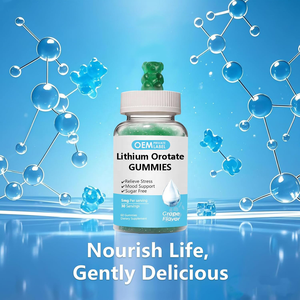 Suplemento de Orotato de Litio con Sabor a Uva OEM, Gomitas de Orotato de Litio de 5 mg para el Apoyo del Estado de Ánimo y la Gestión del Estrés - Product Image 5