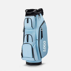 Professional Custom <b>Golf</b> Cart <b>Bag</b> Waterproof 14 Way Leather <b>Golf</b> <b>Bag</b> Insulated Pocket <b>Golf</b> Travel <b>Bag</b> Hard Case - Product Image 3