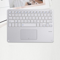 Aluminium Alloy ABS Scissor Tombol Kaki Mini Keyboard Nirkabel untuk Tablet PC Komputer Laptop