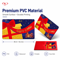 Carte NFC personnalisée pour cadeaux, 13,56 MHz, 213 PVC, carte intelligente imprimable, double face, mate, RFID, pour la promotion de la fidélité et des programmes de récompense