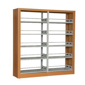 Design moderno in legno in metallo scaffale in acciaio cremagliera sala lettura mobili schedari per biblioteca <span class=keywords><strong>ufficio</strong></span> libreria uso della scuola - Product Image 5