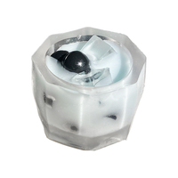 Nouveau Design Créatif Boba Fidget Jouet Bulle Lait Thé Anti-Stress Géant Balle Lait Boisson Porte-clés Jouets