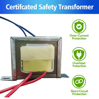 Transformateur de puissance basse fréquence AC 110V 220V 230V vers AC 6V 9V 12V 15V 18V 24V 48V 50Hz Forme de bobine Tension de sortie 208V