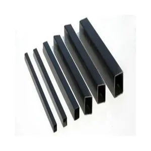 XINGWENJIE venta al por mayor de tubos de paso cuadrado negro laminado en caliente/tubos de acero huecos rectangulares/tubos de sección hueca de carbono