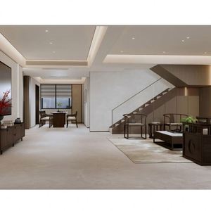 Personnalisation de toute la maison, nouveau style chinois, salon, table à manger, meuble TV, meubles en bois, conception et décoration personnalisées - Product Image 6