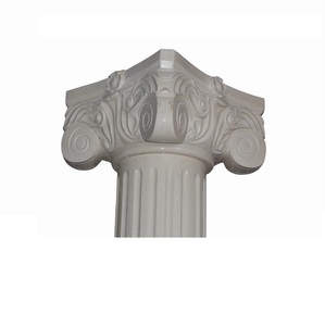Diseños de Pilares Decorativos de Mármol Natural de Lujo Moderno, Capitel de Columna de Piedra de Mármol - Product Image 4