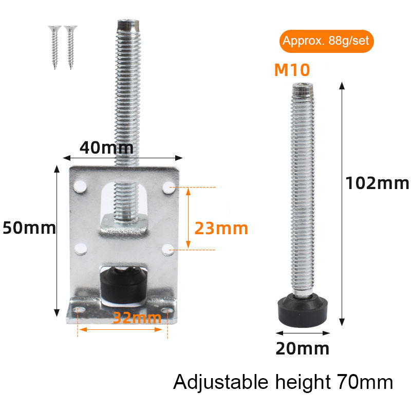 Side Panel Adjustable Long Pole
