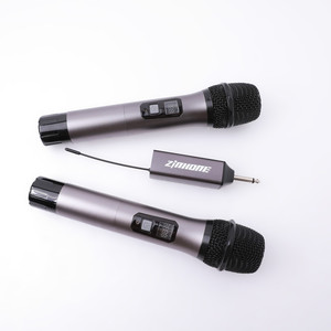 <span class=keywords><strong>ไม</strong></span>โครโฟนไร้สาย UHF 2 in 1 สำหรับการรายงานข่าวเคลื่อนที่ ปี 2025 - Product Image 3