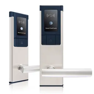fashion electronic smart hotel rfid key card door lock with free system