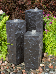 Fuentes de Agua Contemporáneas con <span class=keywords><strong>Columnas</strong></span> de Basalto de Diseño Rústico, Directo de Fábrica, para Decoración de Hoteles y Villas - Product Image 1