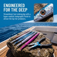 Leurre de pêche ODM, leurre de jigging 60-400g, jig en plomb à coulée rapide, yeux 3D profilés, leurre métallique pour maquereau, pêche en haute mer, bar, thon