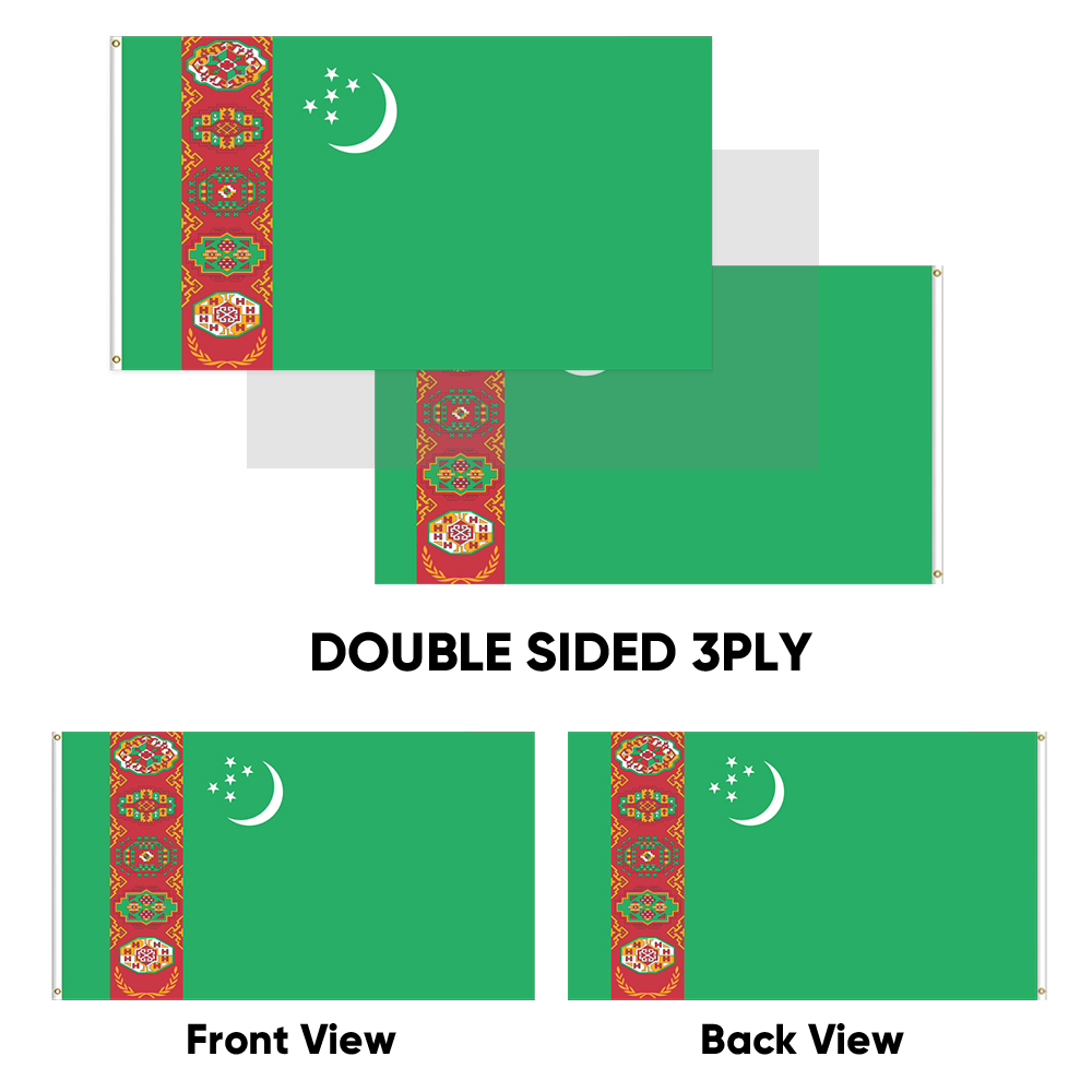 Drapeau du Turkménistan