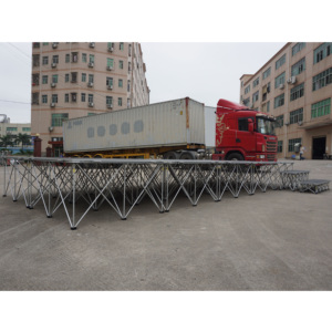 Plataforma de escenario portátil moderna plegable escenario de espectáculo - Product Image 6