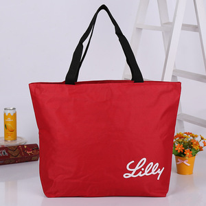 Oxford Cloth Tote Bag Large Size With Logo Customizable For Shopping And Storage - Product Image 1
