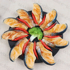 Réplica de Comida Realista Directo de Fábrica, Rebanada de Carne de Pescado Falsa para Restaurantes, Casinos, Bufés, Cruceros, Anuncios y Exhibición - Product Image 5