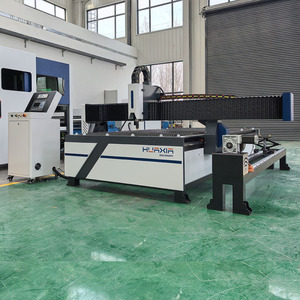 5 ציר מכונת חיתוך פלזמה cnc 5 צירים מנוע stepper huaxia HXP-6000 380v 0-4000 מ "מ/min עבור חותך צלחת צינור מתכת תעשייתי - Product Image 5