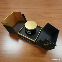 Boîtes cadeaux personnalisées pour bougies de luxe, design de logo personnalisé, ruban, fermeture magnétique, matériaux recyclés écologiques