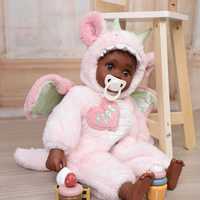 Poupée reborn noire : peluche réaliste pour bébé avec corps en vinyle
