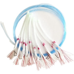 Tự làm phát sáng cao su ống sáng chống cắn cá thu hút 2m Sub-line sabiki Giàn móc cho đêm tối thuyền câu cá - Product Image 2