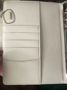 Wholesale A6 Loose-leaf Snowflake/Butterfly Cover Binder Notebook Agenda Planner Covers Small Six Ring Ziplock Binders