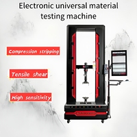 Máquina de Ensayo Universal Electrónica Digital Computarizada de 220V, 100KN, Estándar CE ISO ASTM, para Pruebas de Propiedades de Tracción.