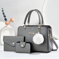 Nouveau Sac à Main Tendance 2026 Grande Capacité Trois Pièces : Sac Mère, Sac Bandoulière et Sac à Main pour Trajet Quotidien