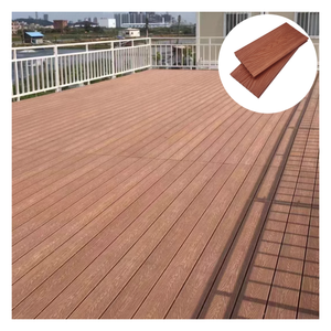 Tarimas de Madera y Plástico Compuesto 3D, Pisos Ecológicos para Exteriores WPC, Tablas de Terraza con Relieve Profundo - Product Image 1