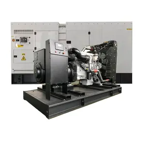 Kanopi kedap suara kebisingan rendah Set Generator daya senyap Diesel 150kVA 150 KW UC150GFS