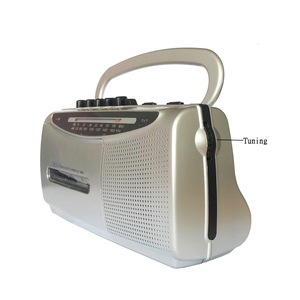 Bande <span class=keywords><strong>radio</strong></span> AM/FM Lecteur de cassettes à l'ancienne avec arrêt automatique Enregistreur <span class=keywords><strong>radio</strong></span> portable nostalgique <span class=keywords><strong>Radio</strong></span> portable - Product Image 3