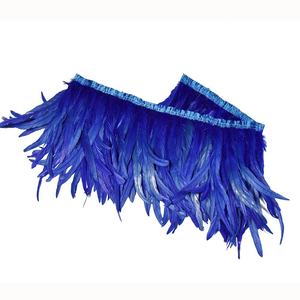 Coque de gallo naranja, cola de pollo, pluma de gallo para manualidades, disfraz DIY, sombrero, accesorio, escenario, fiesta, Carnaval, decoración embellecedora - Product Image 2