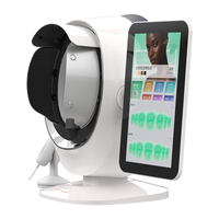 Analyseur facial portable, analyseur complet de la peau du visage, scanner intelligent AI, machine d'analyse de la peau 3D
