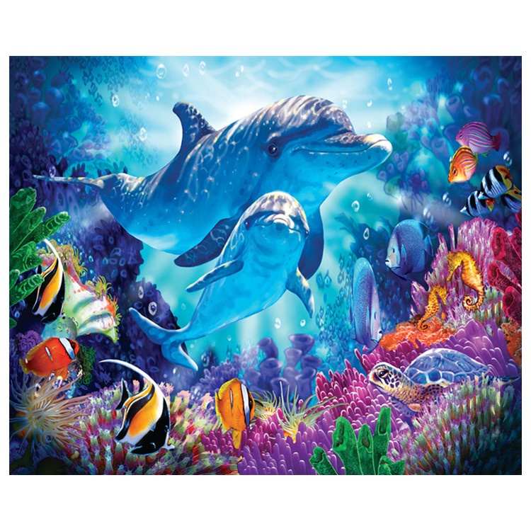 Peinture de diamant sous-marine de haute qualité, kit de broderie 5d, fait à la main, vente en gros