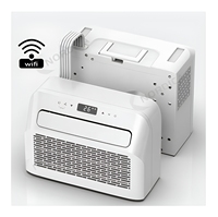 Climatiseur mobile split pour le camping, unité de refroidissement portable 5000 BTU, classe énergétique A, contrôlé par application, split portable