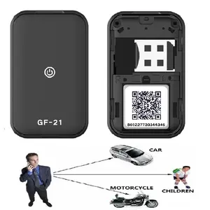 GF21 Mini-GPS Echtzeit-Autotracker Anti-Lost-Gerät Sprachsteuerung Aufnahme Ortungsgerät Hochdefinitionsmikrofon WLAN+LBS+GPS Pos