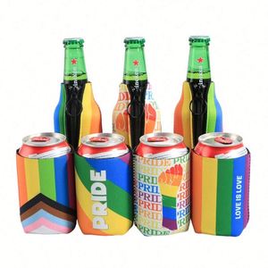 Portavasos de Neopreno Personalizado OEM, Enfriador de Latas, Portavasos para Cerveza, Bebidas, Café, Botellas, con Logotipo Impreso por Sublimación - Product Image 6