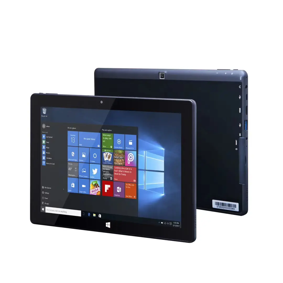 Tablette PC N3450/N4120, écran de 10.1 pouces, écran HD 1280x800, IPS, 4 go + 64 go, Quad Core, avec clavier 2 en 1