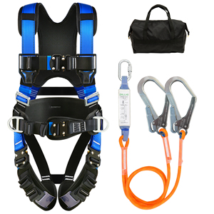 Arnés <span class=keywords><strong>de</strong></span> <span class=keywords><strong>Seguridad</strong></span> <span class=keywords><strong>de</strong></span> Cuerpo Completo con Doble Gancho para Trabajos <span class=keywords><strong>en</strong></span> Altura - Product Image 1