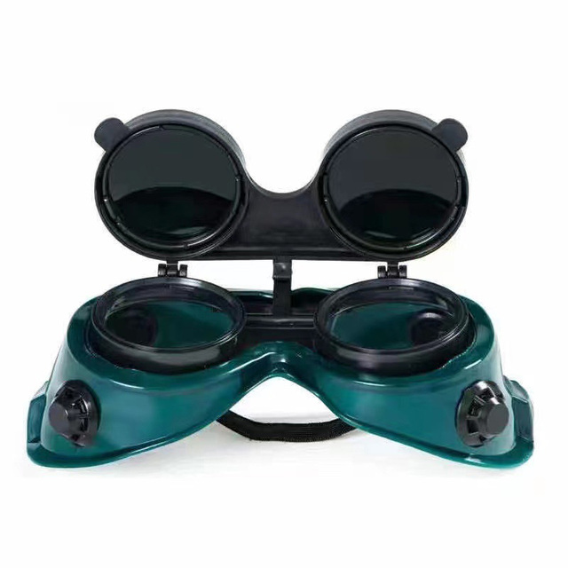Factory Price Flip up Outer Cover Welding Protective Industrial Anti Glare Anti Impact Protective Eyewear Work Safety Glasses