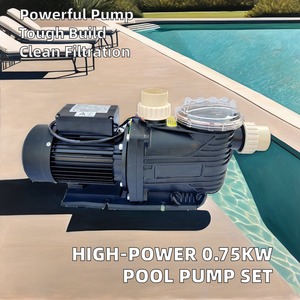 Pompes de filtration pour piscine HILLBO série FA, pompe à eau circulante haute efficacité, 3 HP, monophasée, pour piscines hors sol, ABS - Product Image 2