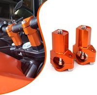 Peninggi setang sepeda motor, alumunium Universal peninggi setang CNC klem dapat disesuaikan gambar pabrik