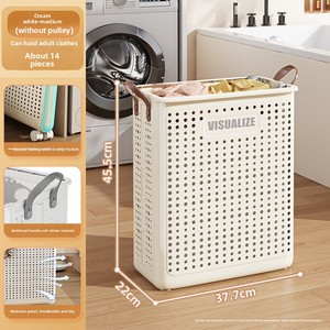 Đa-Mục Đích Công Suất Lớn Có Thể Gập Lại Phòng Tắm Và Phòng Trẻ Em Đồ Chơi Lưu Trữ Giỏ Ráp Giặt Quần Áo Bẩn Giỏ - Product Image 6