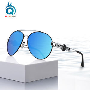 Lunettes de soleil unisexes Xq-Hq Xt-237 polarisées, protection UV 100 %, plaquettes de nez réglables, style miroir pour le cyclisme - Product Image 2