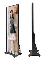 Écran d'affichage numérique mobile pliable portable pour scène, affiche, panneau, écran d'affichage numérique mobile, écran pliable, bannière, mur vidéo