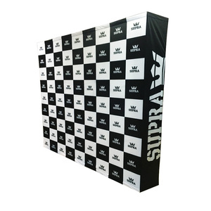 Backdrop tùy chỉnh in ấn ngoài trời trong nhà triển lãm thương mại hiển thị Pop Up Banner Backdrop cho khuyến mãi - Product Image 4