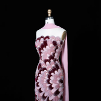 Robe de soirée sirène de luxe Lsz617 avec écharpe, à volants, sequins et perles, pour occasions formelles et fêtes, Jancember