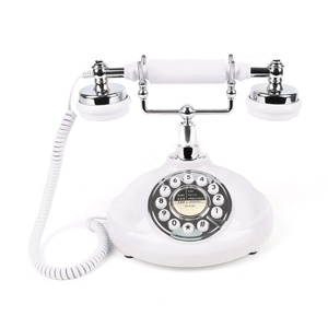 Teléfono Antiguo al Precio Más Bajo, Teléfono Vintage, Teléfono <span class=keywords><strong>Fijo</strong></span> con Grabación <span class=keywords><strong>de</strong></span> <span class=keywords><strong>Voz</strong></span>, Cabina <span class=keywords><strong>de</strong></span> Fotos <span class=keywords><strong>para</strong></span> Bodas, Eventos, Teléfono con Libro <span class=keywords><strong>de</strong></span> Visitas <span class=keywords><strong>de</strong></span> Audio - Product Image 1