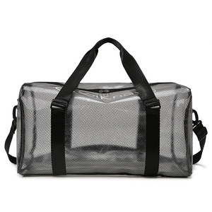 Sac <span class=keywords><strong>de</strong></span> voyage transparent en PVC imperméable, grande capacité pour hommes et femmes, sac <span class=keywords><strong>de</strong></span> natation et <span class=keywords><strong>de</strong></span> fitness <span class=keywords><strong>l</strong></span>éger, bagage à main - Product Image 6