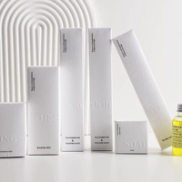 Boîte Cosmétique Personnalisable Impression Couleurs Embossage, Emballage Cadeau en Carton Blanc