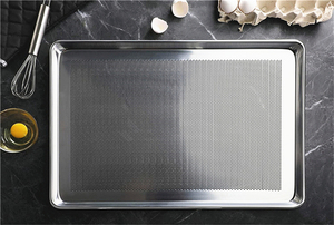 Bandeja De reloj De Acero Inoxidable, 60X40, De Aluminio, Con Tapa, Hornear - Product Image 4